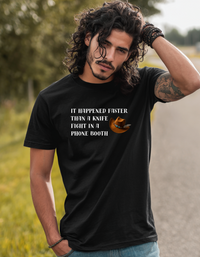Load image into Gallery viewer, Funny Fast Knife Fight Unisex Tee
