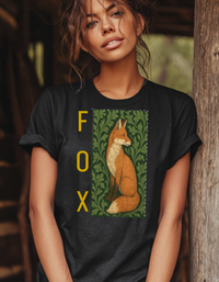 Load image into Gallery viewer, Fox design in the style of William Morris
