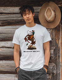 Load image into Gallery viewer, Vintage Ridin&#39; Rough Cowboy Tee
