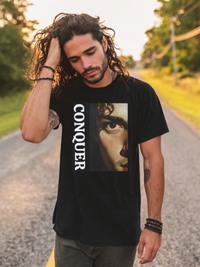 Load image into Gallery viewer, Seize the Day with this Conquer T Shirt
