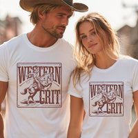 Load image into Gallery viewer, Western Grit Heavy Weight T Shirt
